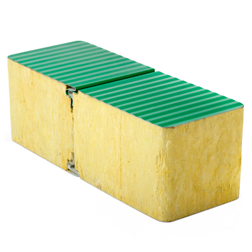 Сэндвич-панель стеновая (трехслойная) 100 кг/м3 50х1190 (0.45/0.4) мм ТСП-S - фото